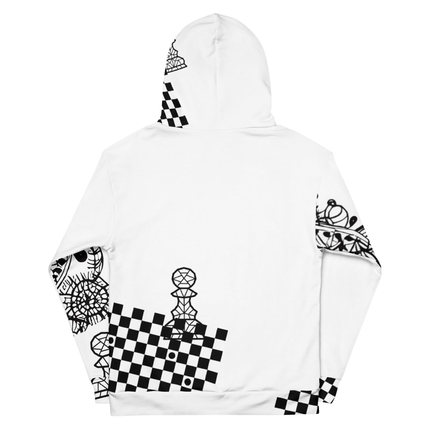 Bright Knight Chess Pullover Hoodie