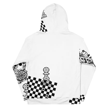 Bright Knight Chess Pullover Hoodie