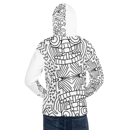 Doodle Night Pullover Hoodie