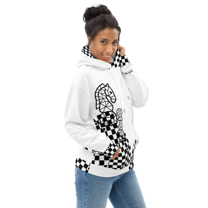 Bright Knight Chess Pullover Hoodie