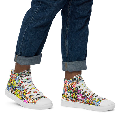 Wouter Van Loo High Canvas Shoes